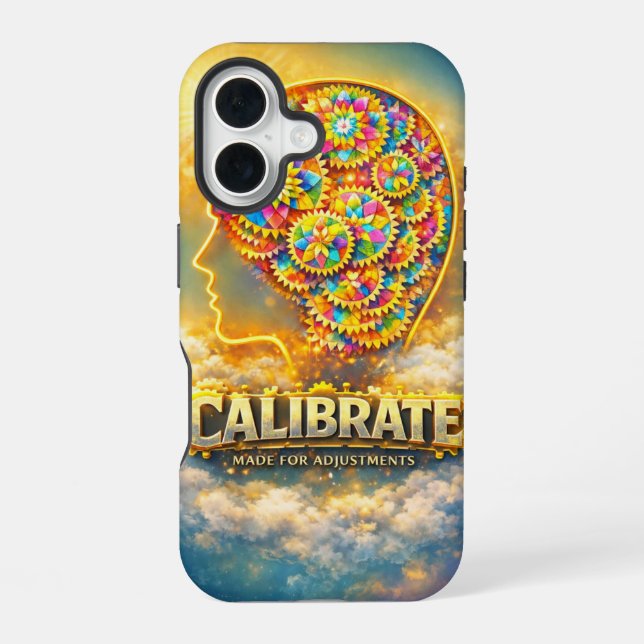 CalibrateMind Iphone Case (Back)