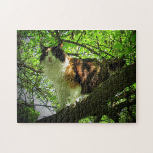 Calico bird hunter by djoneill jigsaw puzzle