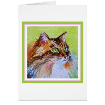 Calico Cat by GailRagsdaleArt at Zazzle