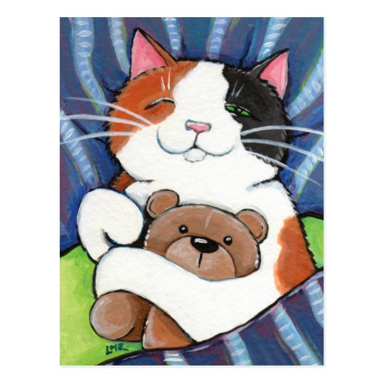 calico cat teddy