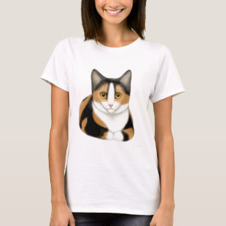 Calico Cat Babydoll Shirt