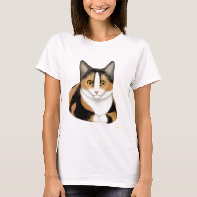 Calico Cat Babydoll Shirt (Front)