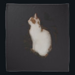 Calico Cat Bandana<br><div class="desc">A calico cat decorates this pretty bandana</div>