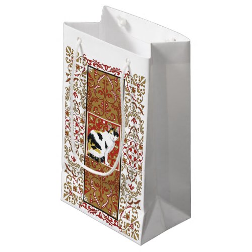 Calico Cat Baroque Small Gift Bag