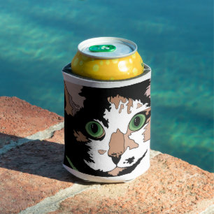 Calico Cat Can Cooler