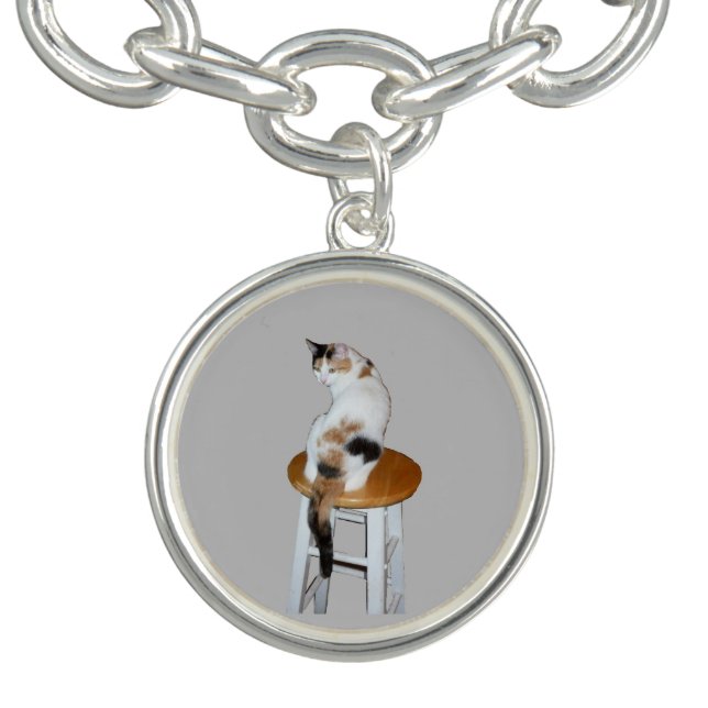Calico Cat Charm Bracelet (Design)