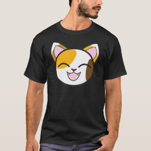 Calico Cat - Cute  With A Calico Cat  T-Shirt
