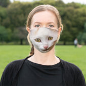 Calico Cat face mask cover (Outside)