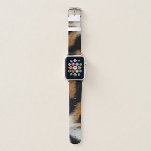Calico Cat Fur Apple Watch Band