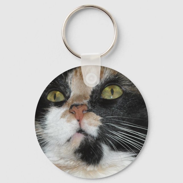 Calico Cat Keychain (Front)