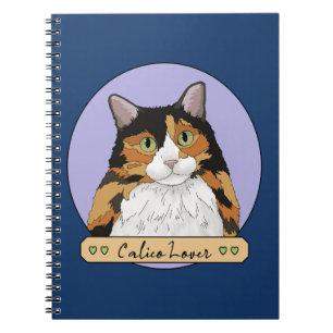 Calico Cat Lover Notebook