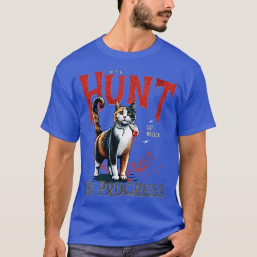 Calico Cat lovers Purfect hunter in the Digital Ed T_Shirt