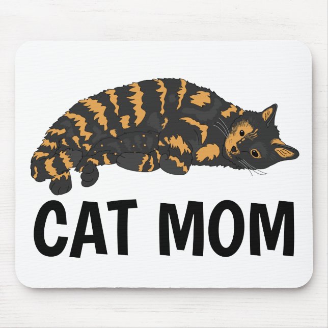 Calico Cat Mom Mousepads (Front)