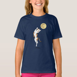 Calico Cat Moon Dancing T-Shirt