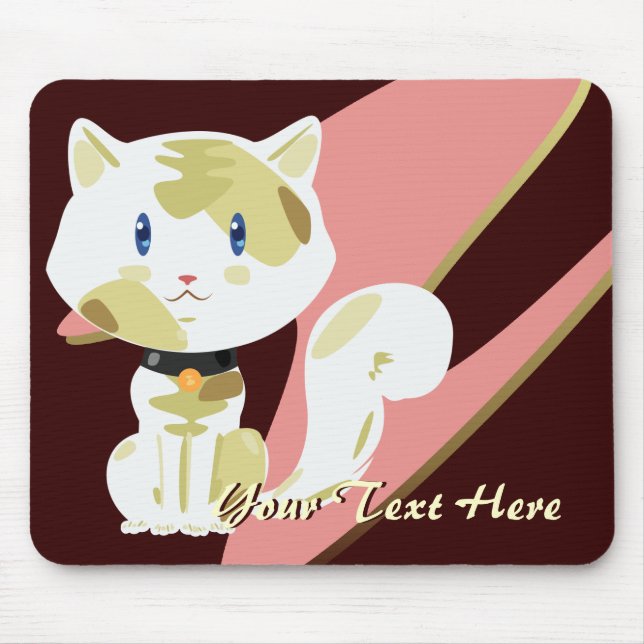 Calico Cat Mousepad (Front)