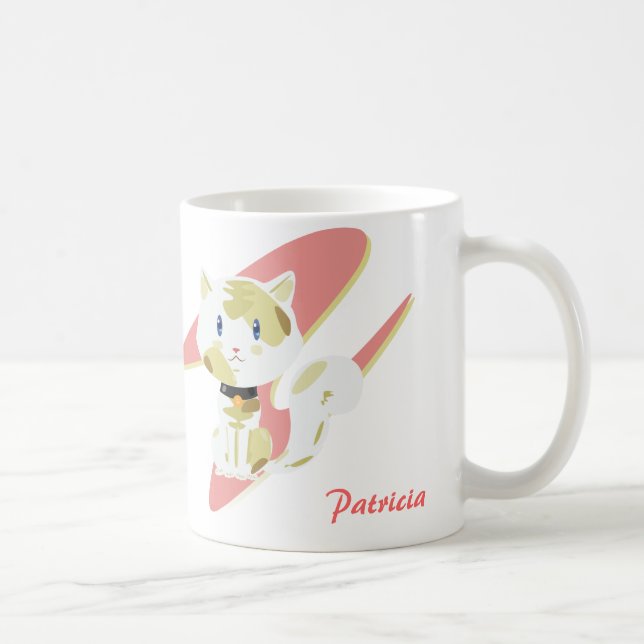 Calico Cat Mug (Right)