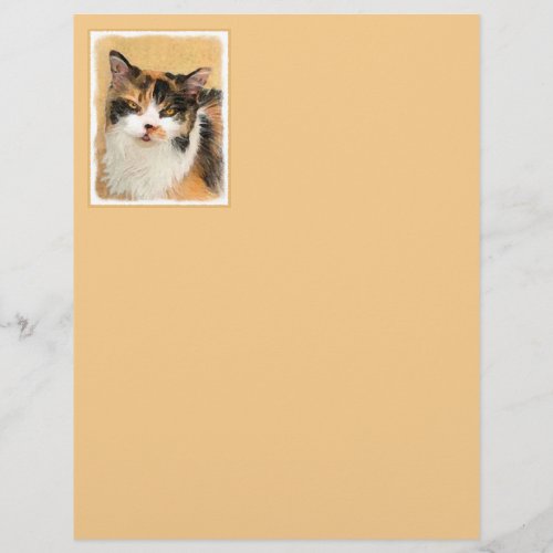 Calico Cat Painting _ Cute Original Cat Art