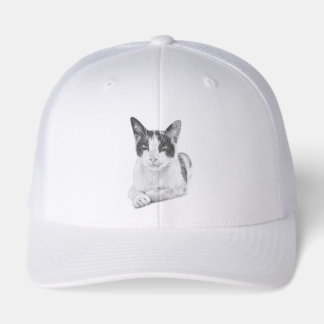 Calico Cat Retro Halftone