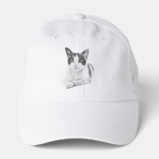 Calico Cat Retro Halftone Performance Cap