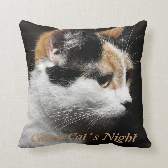 calico cat pillow pet