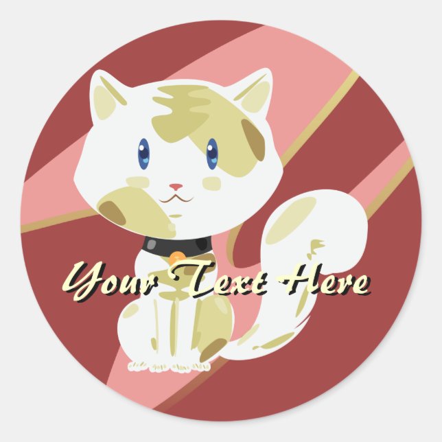 Calico Cat Stickers (Front)