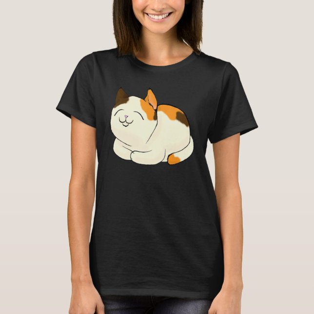 Calico Cat T-Shirt (Front)