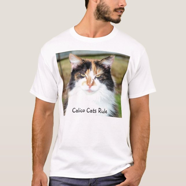 Calico Cat T-Shirt (Front)