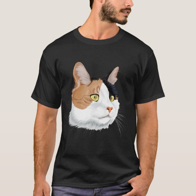 Calico Cat T-Shirt (Front)