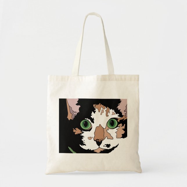Calico Cat   Tote Bag (Front)