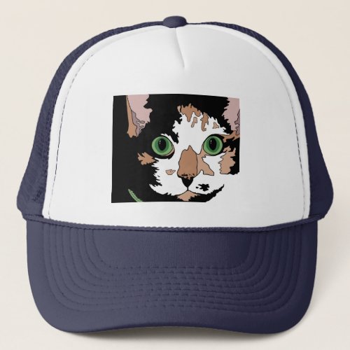 Calico Cat    Trucker Hat