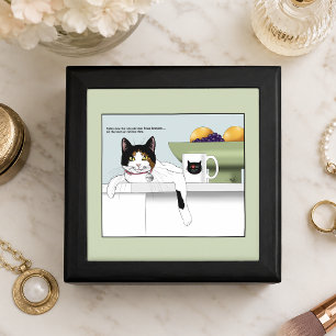 Calico Catitude Cat Kitchen Gift Box