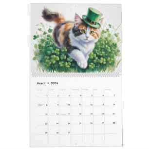Calico Cats Calendar