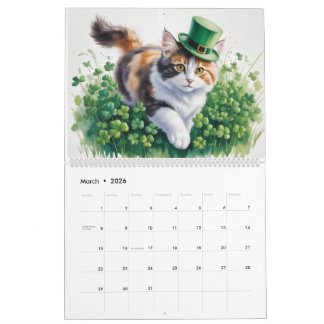Calico Cats Calendar