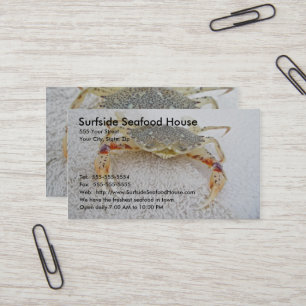 Calico Crab Business Card