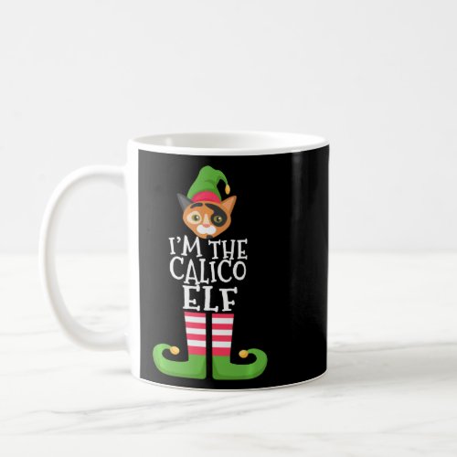 Calico Elf Cat s Family Matching Christmas Pajama Coffee Mug