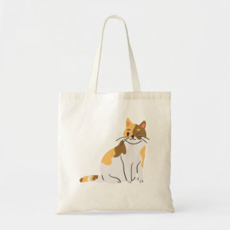 Calico Essential,Calico Portrait,Cute Calico Cat T Tote Bag