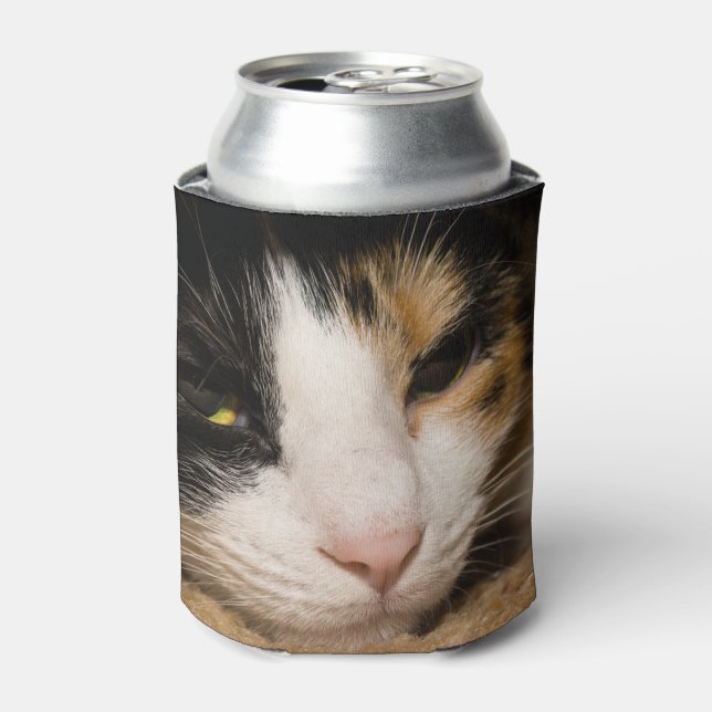 Calico Face Can Cooler (Can Front)