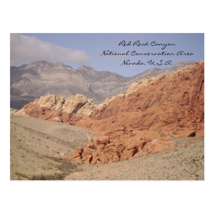 Calico Hills Postcard