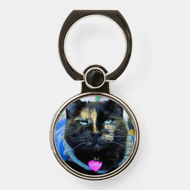 Calico I Phone Ring Stand (Front)