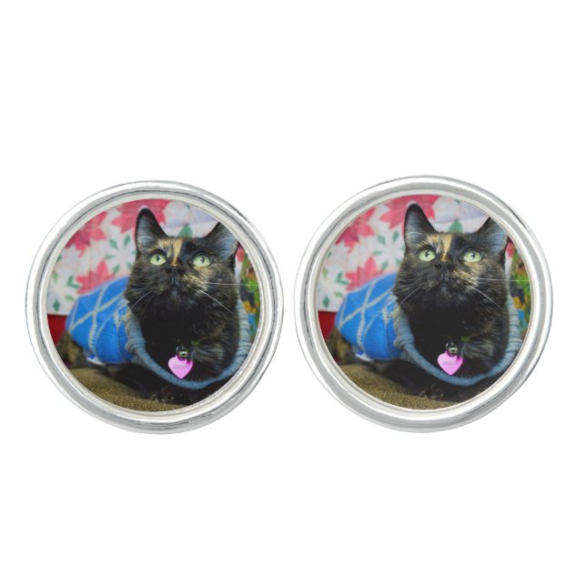 Calico II Cufflinks (Front)