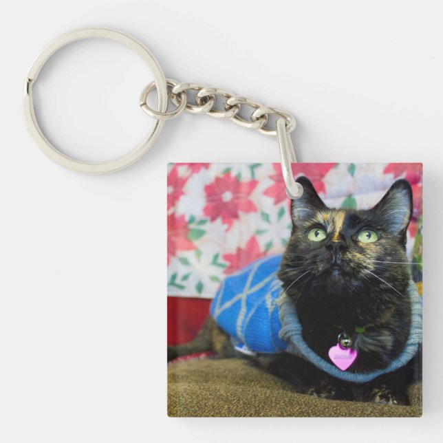 Calico II Keychain (Front)