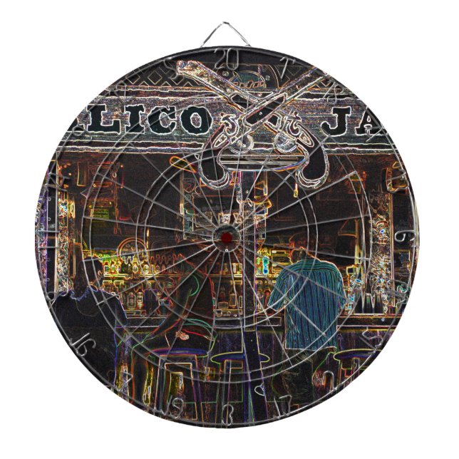 Calico Jacks Grand Cayman Island Dart Board (Front)