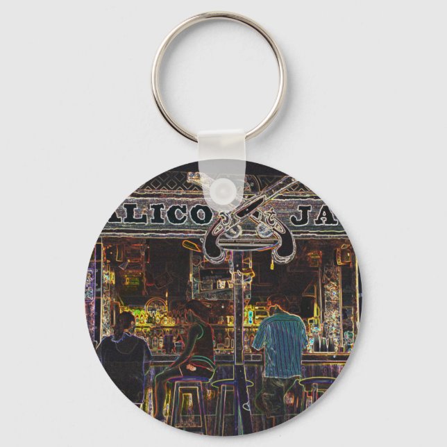 Calico Jacks Grand Cayman Island Keychain (Front)