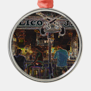 Calico Jacks Grand Cayman Island Metal Ornament