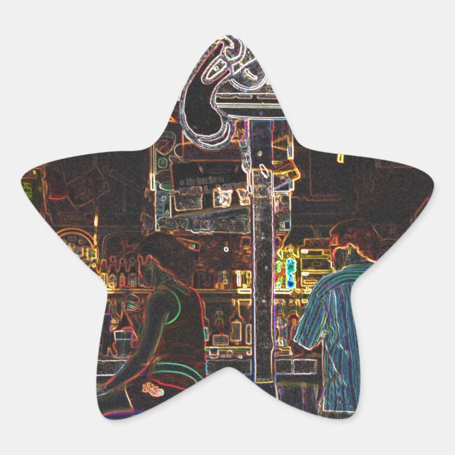 Calico Jacks Grand Cayman Island Star Sticker (Front)