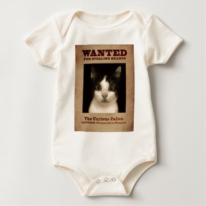 Calico Kitten Baby Bodysuit