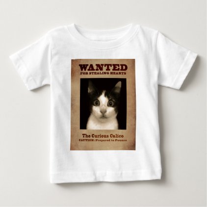 Calico Kitten Baby T-Shirt