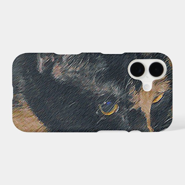 Calico Kitten Face Case-Mate iPhone Case (Back (Horizontal))