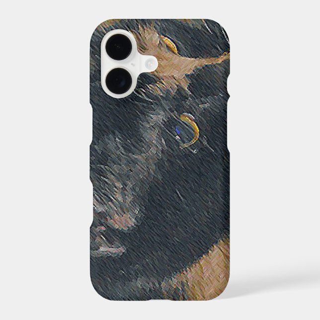 Calico Kitten Face Iphone Case (Back)