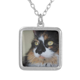 Calico Kitty Necklace